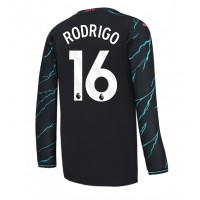Maglie da calcio Manchester City Rodri Hernandez #16 Terza Maglia 2023-24 Manica Lunga